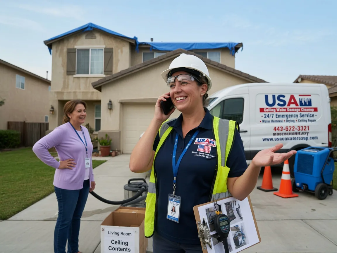 Ceiling Water Damage Restoration Dover Afb, DE FAQs